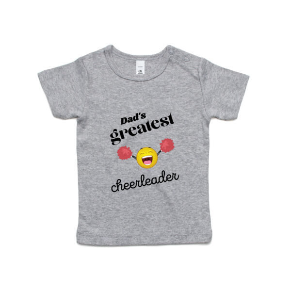Dad's Greatest Cheerleader T-shirt. - Kids Wee Tee Thumbnail