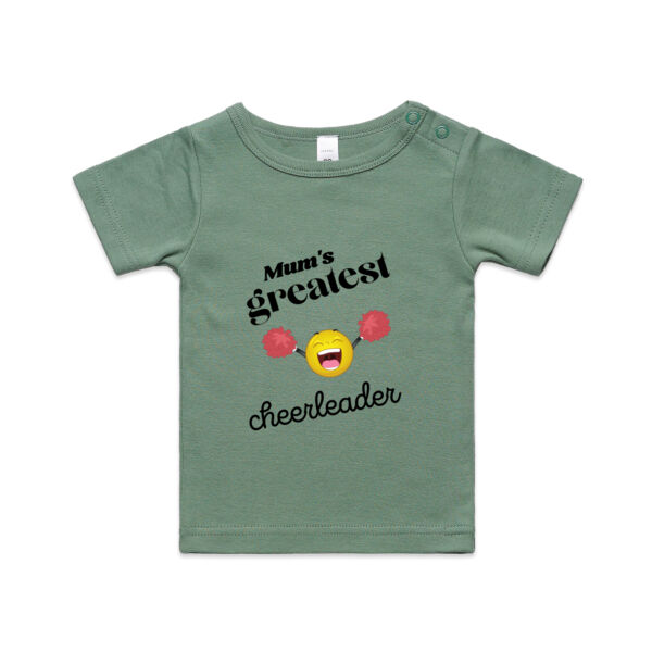 Mum's Greatest Cheerleader T-shirt. - Kids Wee Tee Thumbnail