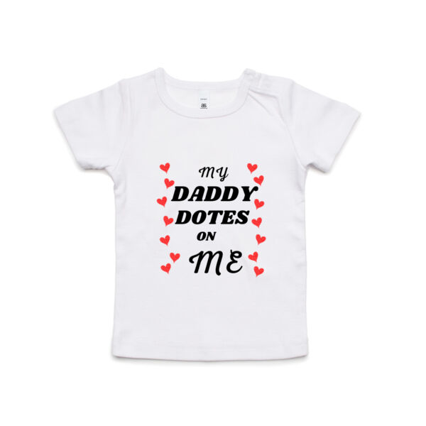 My Daddy Dotes On Me - Kids Wee Tee Thumbnail