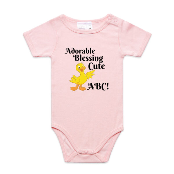 Adorable Blessing Cute. - AS Colour Organic Infant Mini-Me One-Piece Thumbnail
